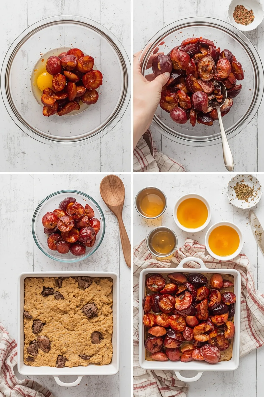 Delicious Gluten Free Winter Plum Bake