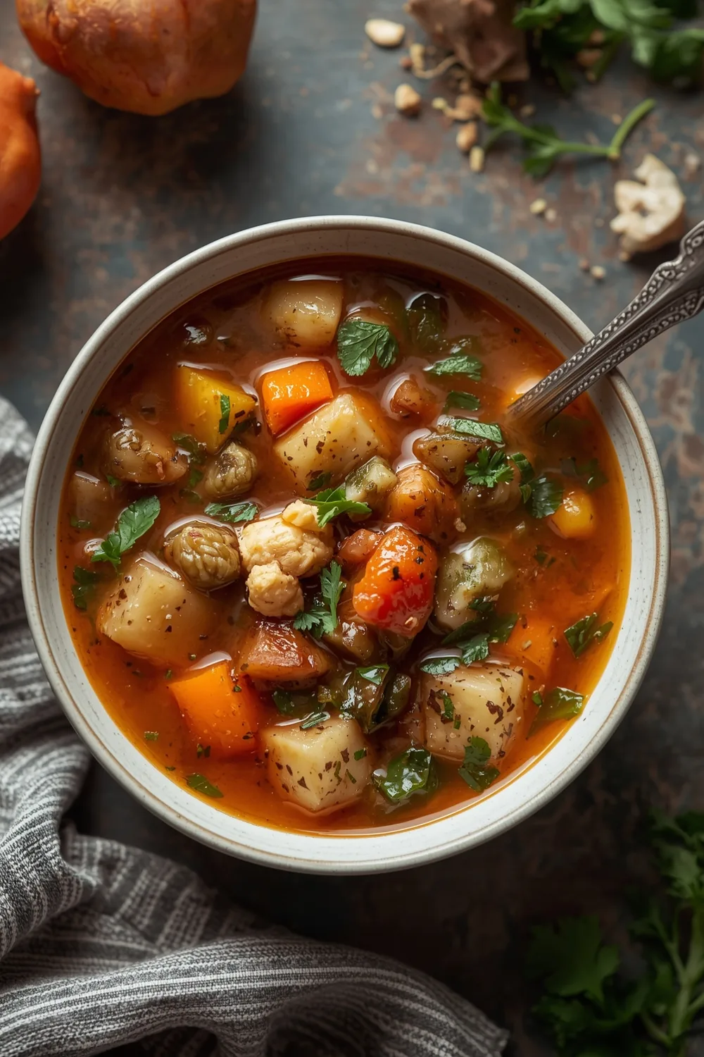 Comforting Savory Winter Vegetable Soup Recipe in 30 Minutes 2 Savory Winter Vegetable Soup Recipe
