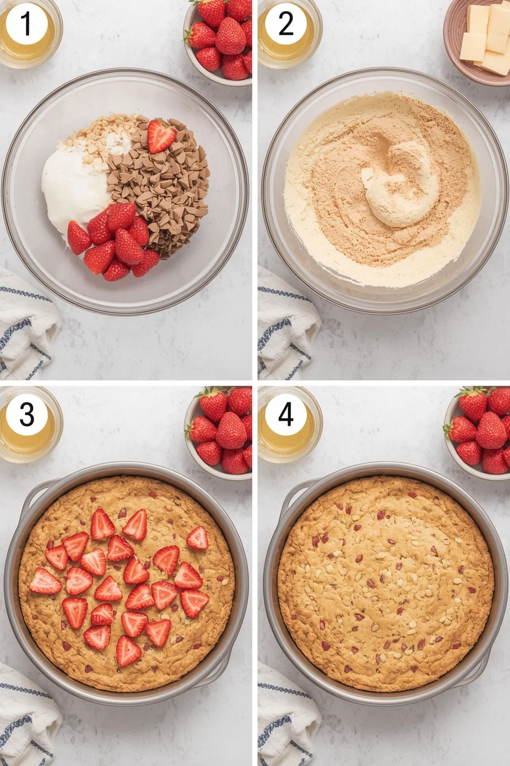 Irresistible Strawberry Honey Morning Bake Delight: 8 Ingredients 2 Strawberry Honey Morning Bake Delight