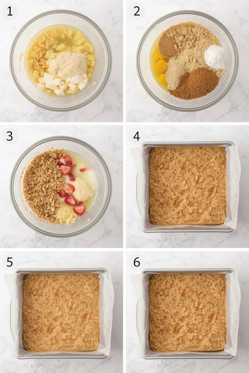 Strawberry Vanilla Protein Snack Bars