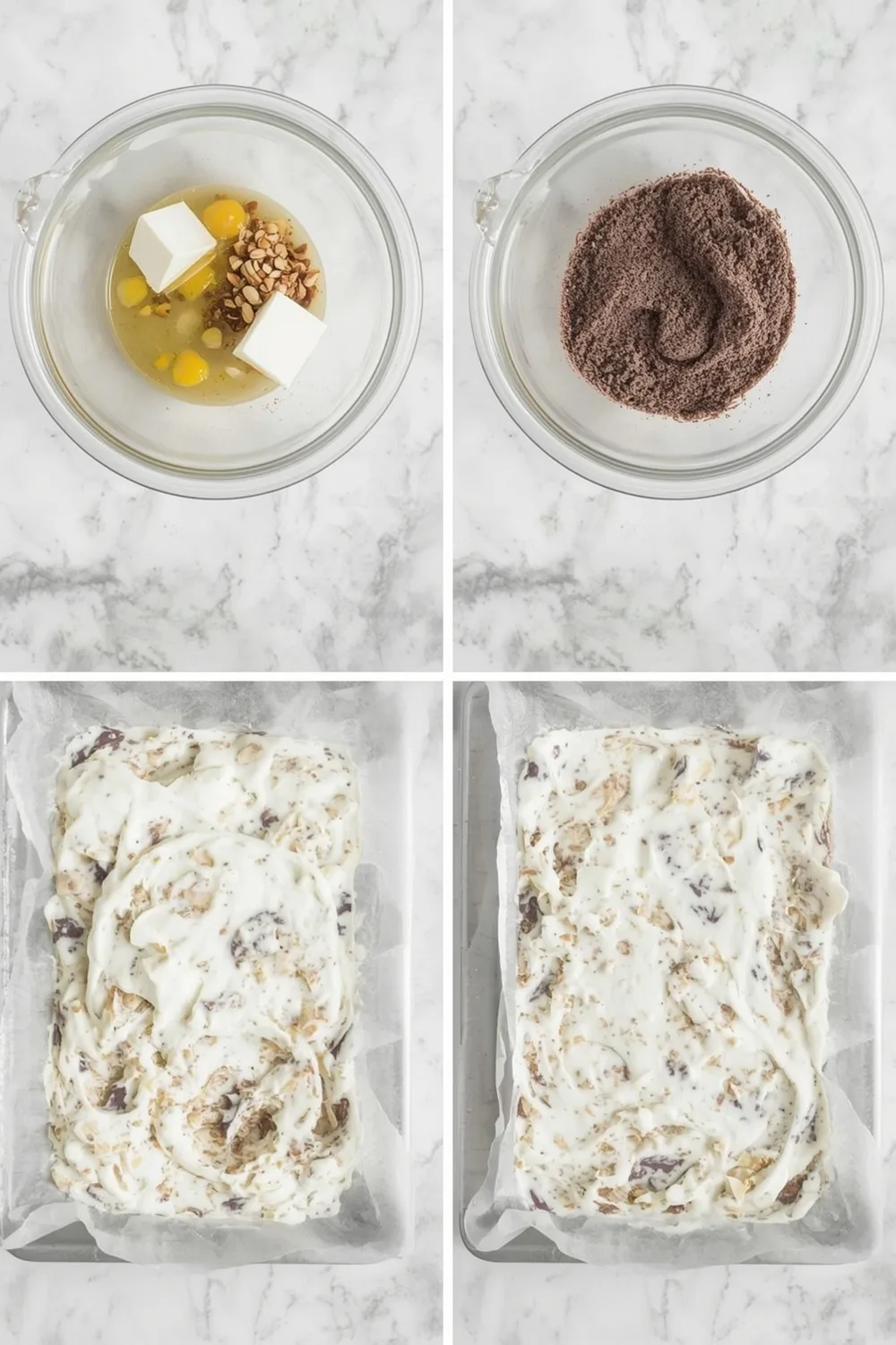 Delicious Vanilla Almond Yogurt Squares: 6 Healthy Servings 2 Delicious Vanilla Almond Yogurt Squares for Healthy Mornings