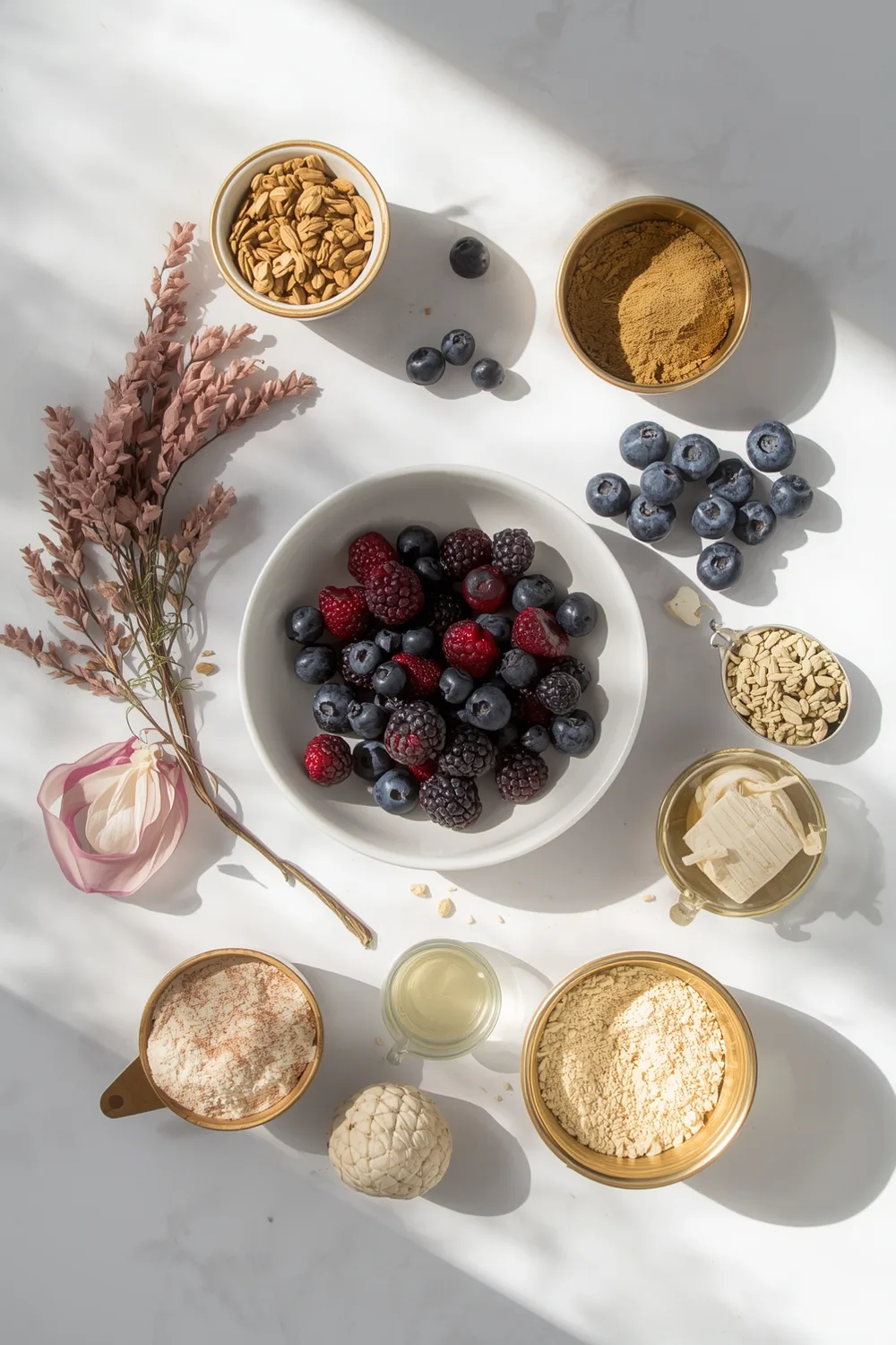 Delicious Gluten Free Berry Vanilla Morning Bake: 8 Ingredients 1 Delicious Gluten Free Berry Vanilla Morning Bake
