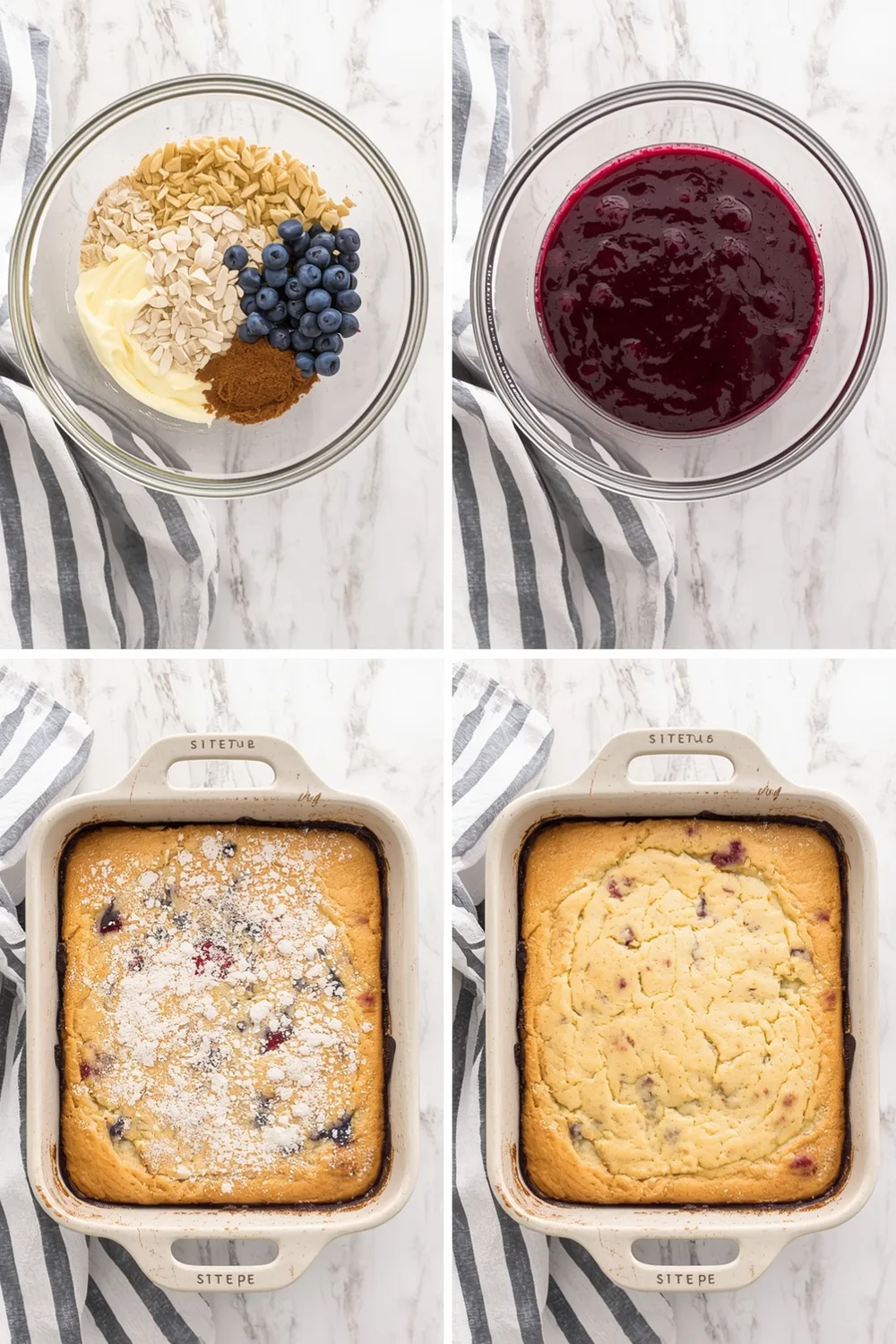 Delicious Gluten Free Berry Vanilla Morning Bake: 8 Ingredients 2 Delicious Gluten Free Berry Vanilla Morning Bake