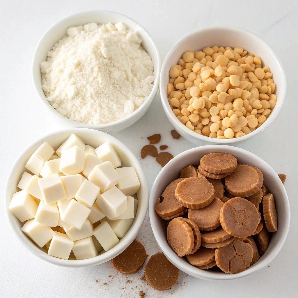 White Christmas Caramilk Slice