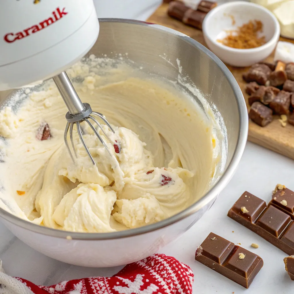 White Christmas Caramilk Slice