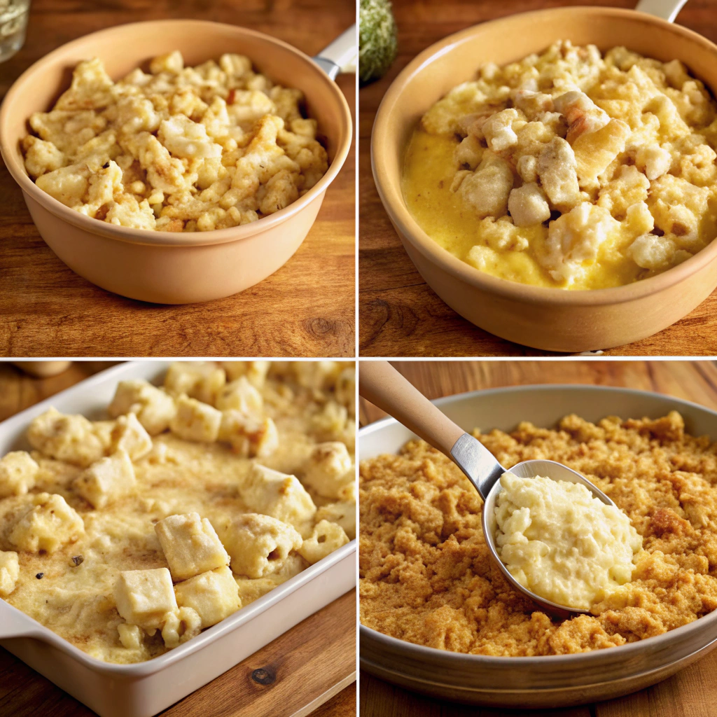 Comforting Hearty Cottage Cheese Chicken Casserole for 6 2 Hearty Cottage Cheese Chicken Casserole for a Family Feast
