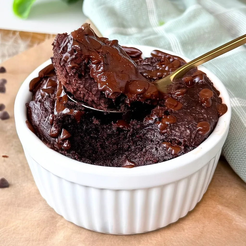 2-Minute Healthy Mug Cake Brownie (33g Protein!) 12 mug cake BROWNIE