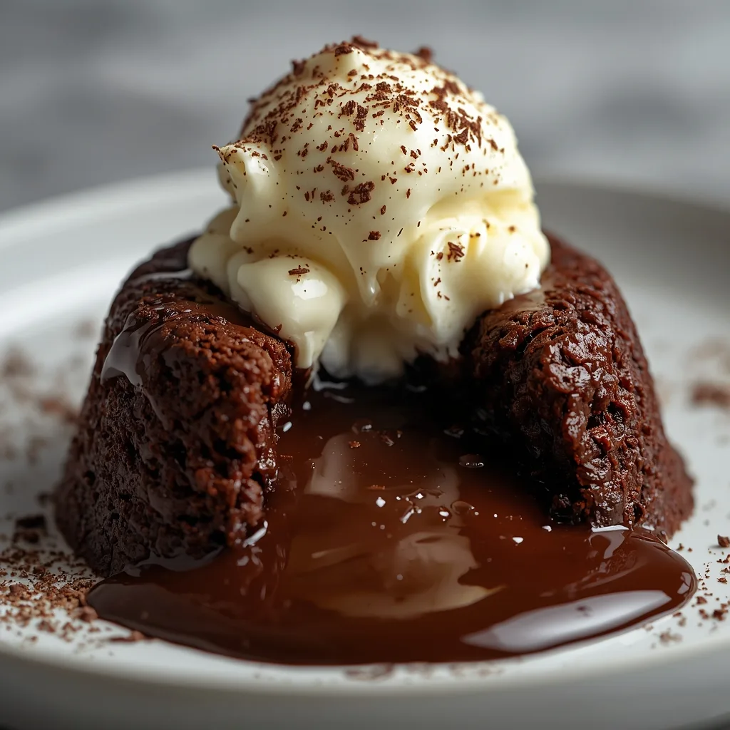 Decadent Dairy-Free Chocolate Lava Cake for a Gooey Indulgence