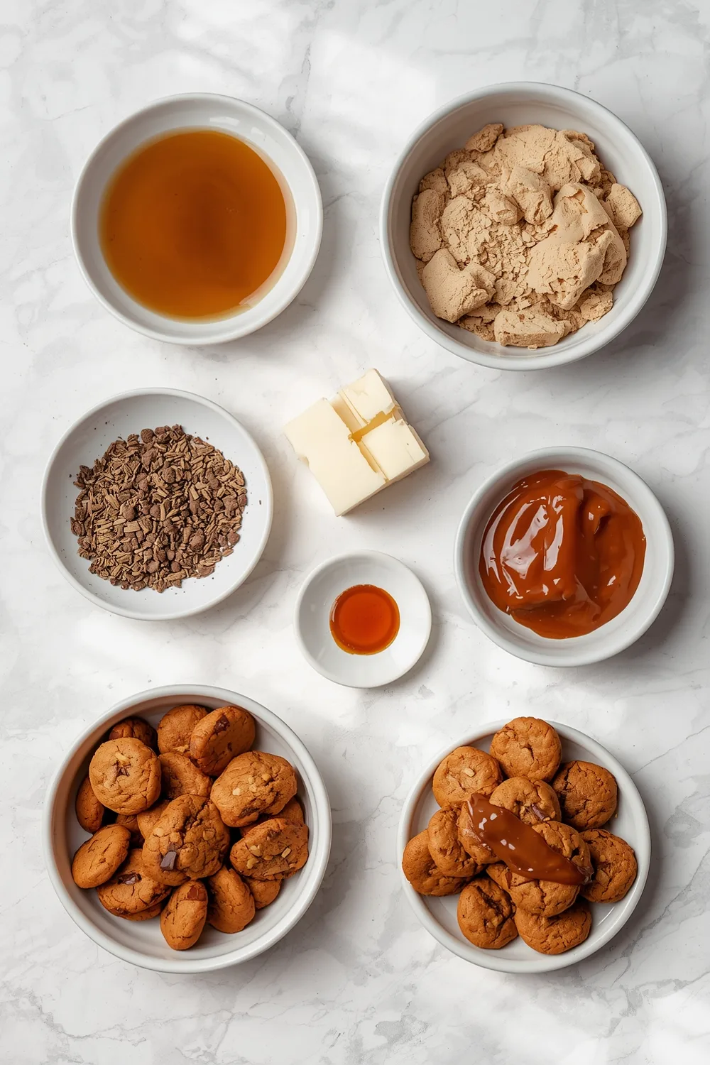 Decadent Gooey Banana Chocolate Caramel Cookies