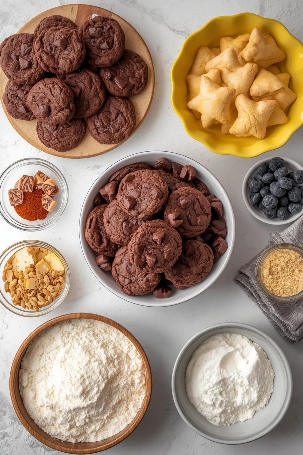 Ultimate Soft and Chewy Thick Chocolate Cookies