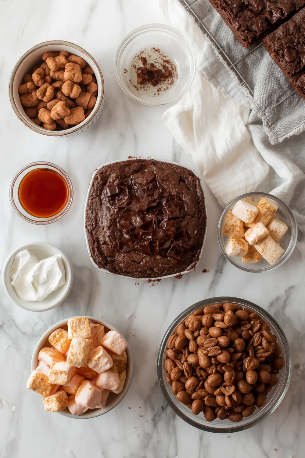 Decadent Gooey Chocolate Marshmallow Brownies