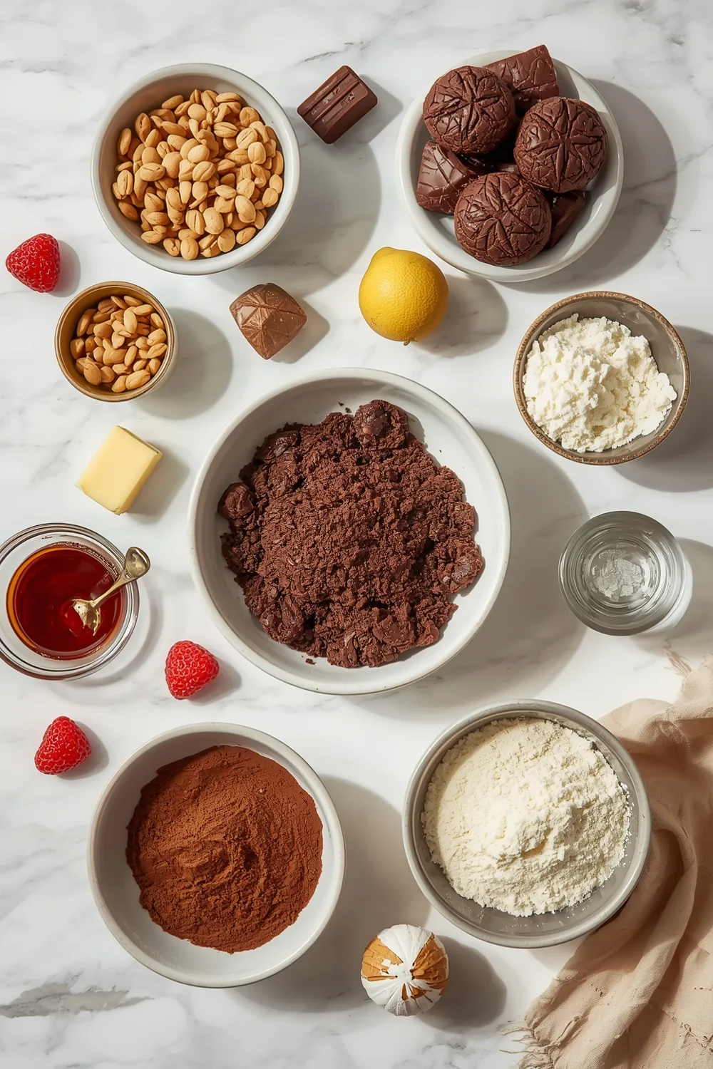 Rich Soft Chewy Chocolate Dessert Delights