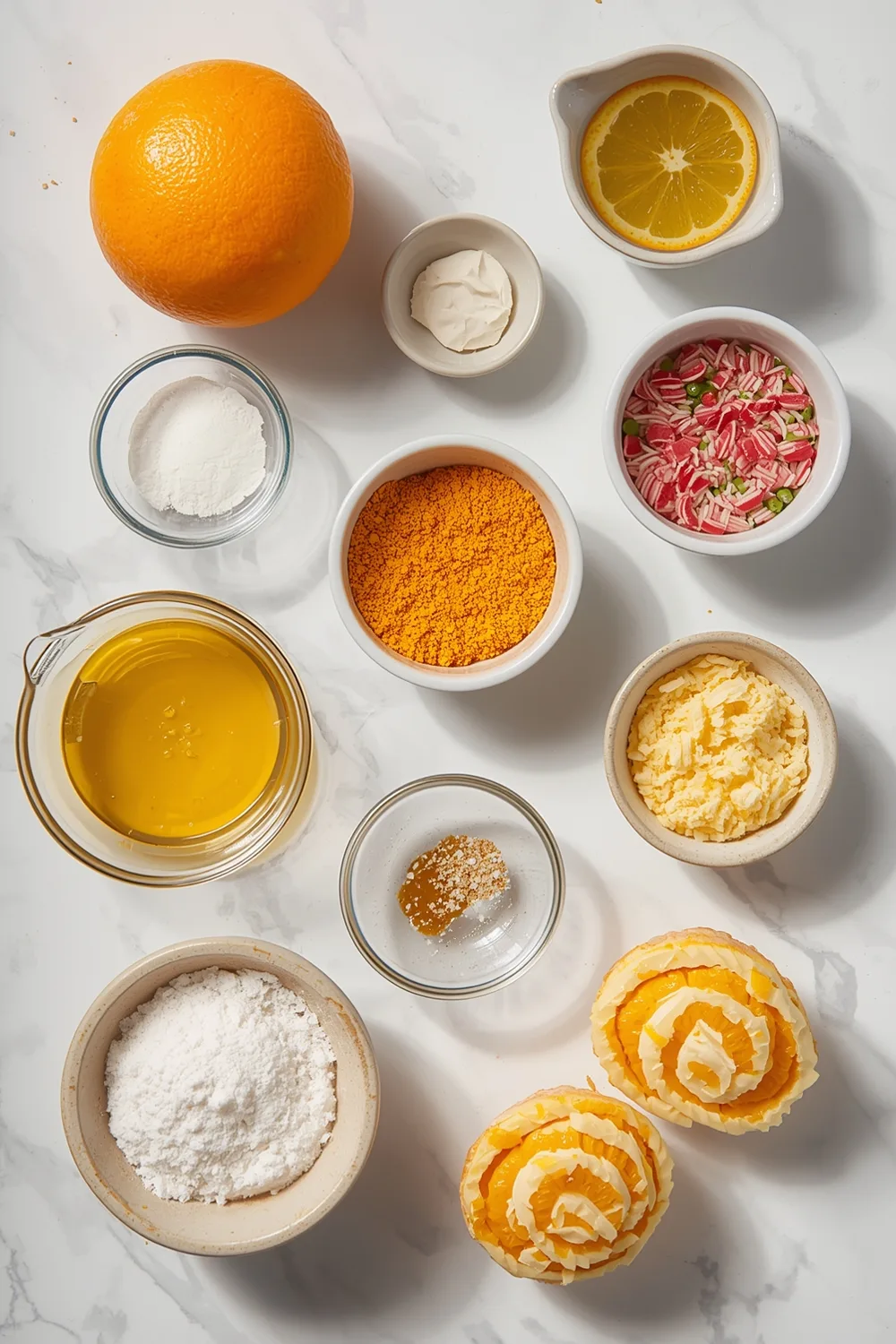 Zesty Orange Roll Cookie Delights