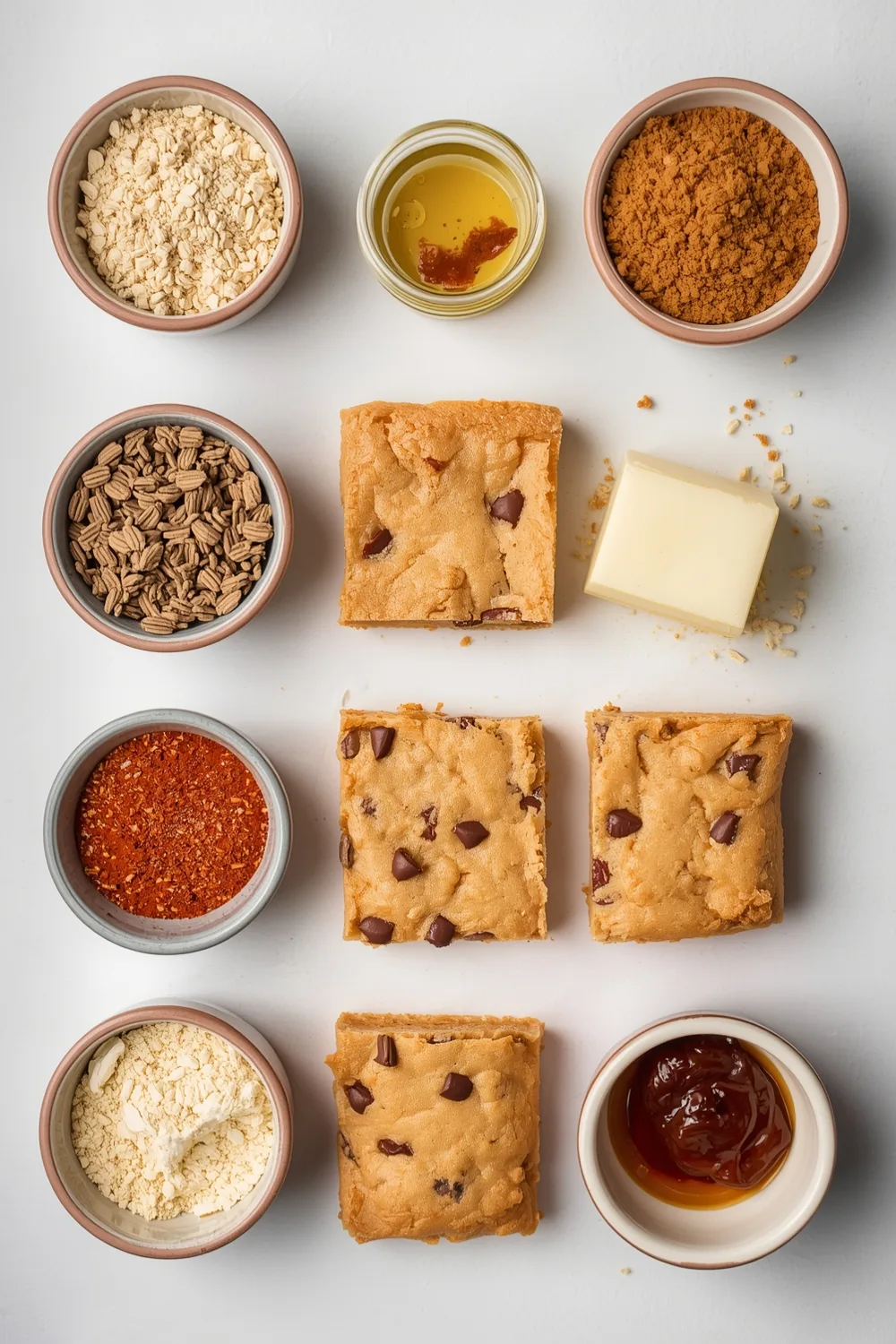 Chewy Bakery Style Blondie Dessert Bars