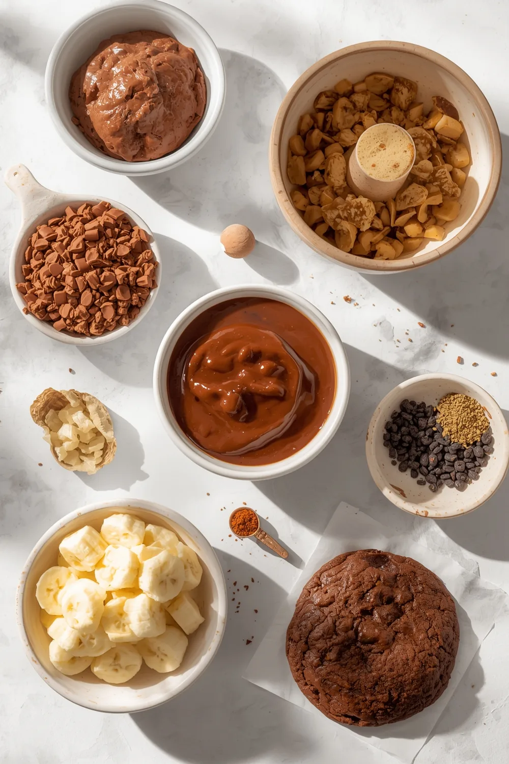 Irresistible Gooey Chocolate Caramel Banana Cookies – 10 Ingredients 1 Gooey Chocolate Caramel Banana Cookie Delights