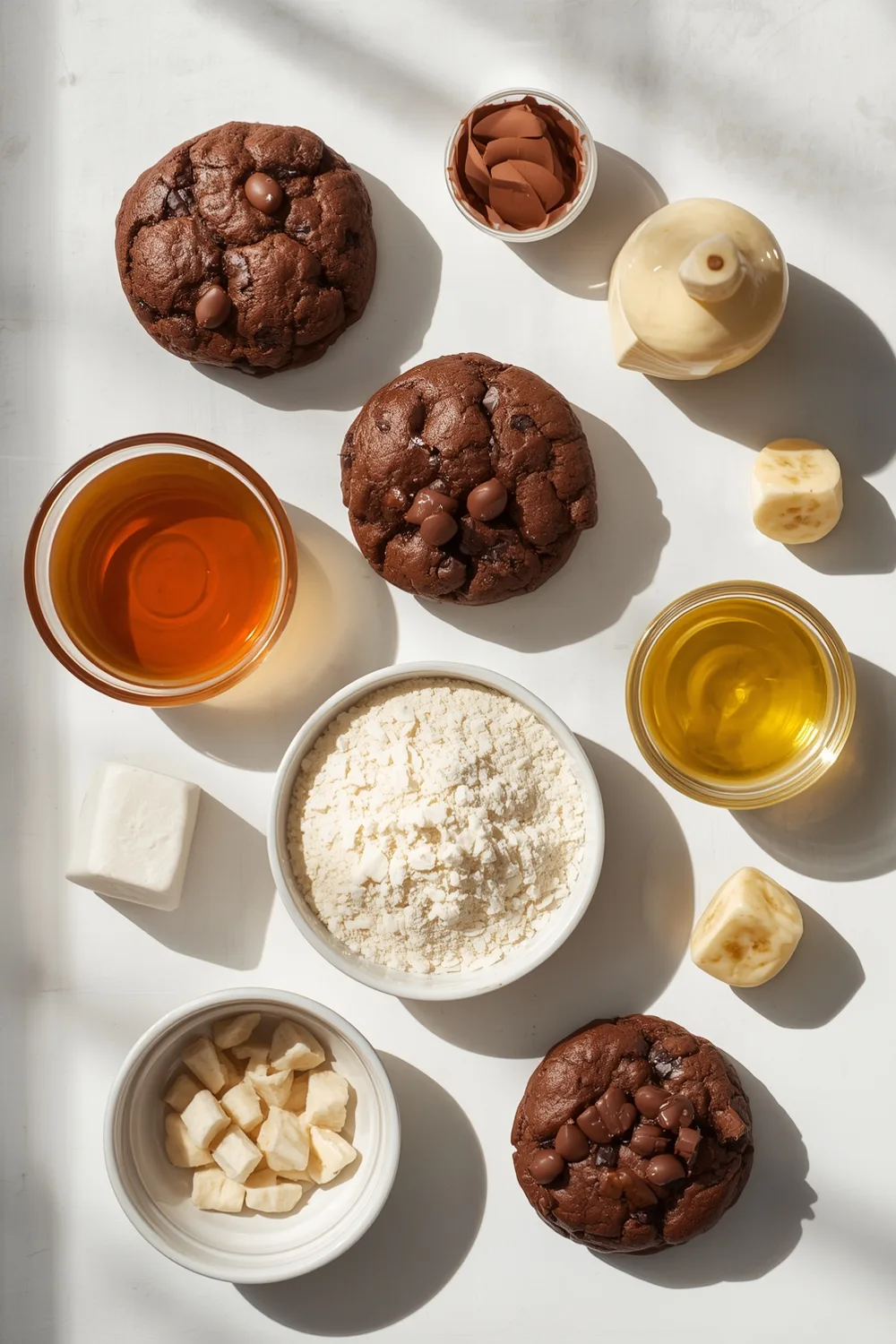 Decadent Chocolate Caramel Banana Cookies for a Sweet Treat