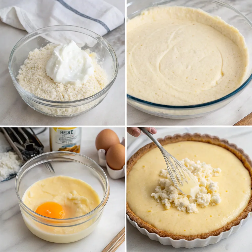 3-Ingredient Magic Cottage Cheese Cheesecake – Shockingly Simple, Flourless & Delicious 8 3-Ingredient Magic Cottage Cheese Cheesecake
