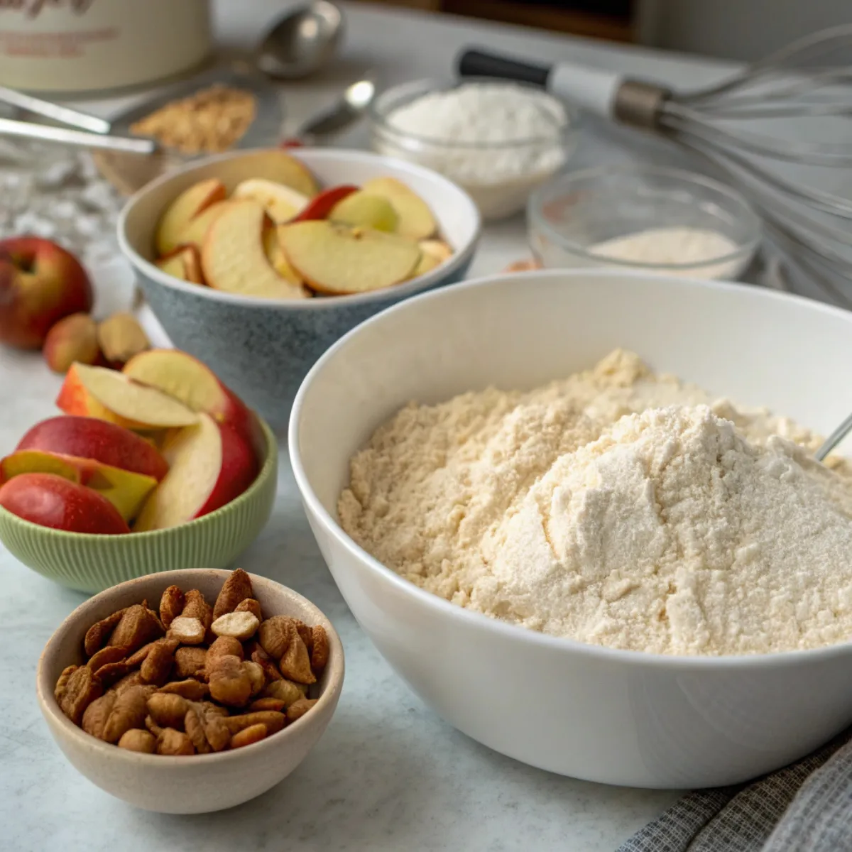 Almond Flour Apple Cake