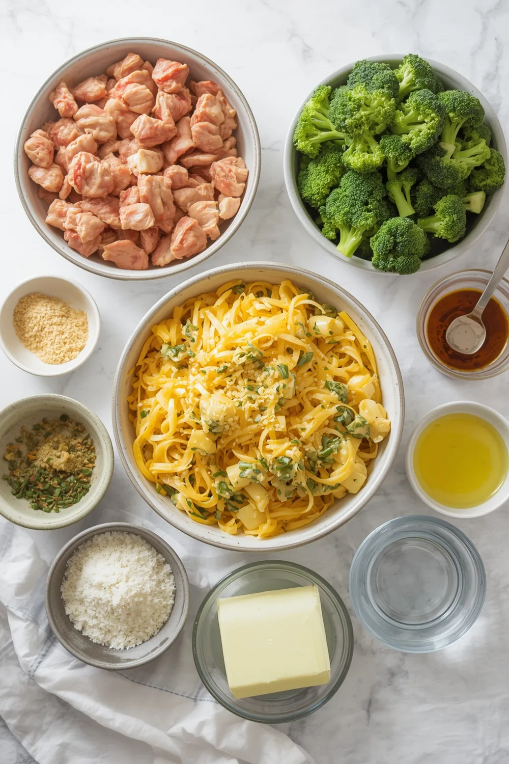 Comforting Easy Cheesy Chicken and Broccoli Casserole (6-8 Servings) 1 Easy Cheesy Chicken and Broccoli Casserole Family Favorite