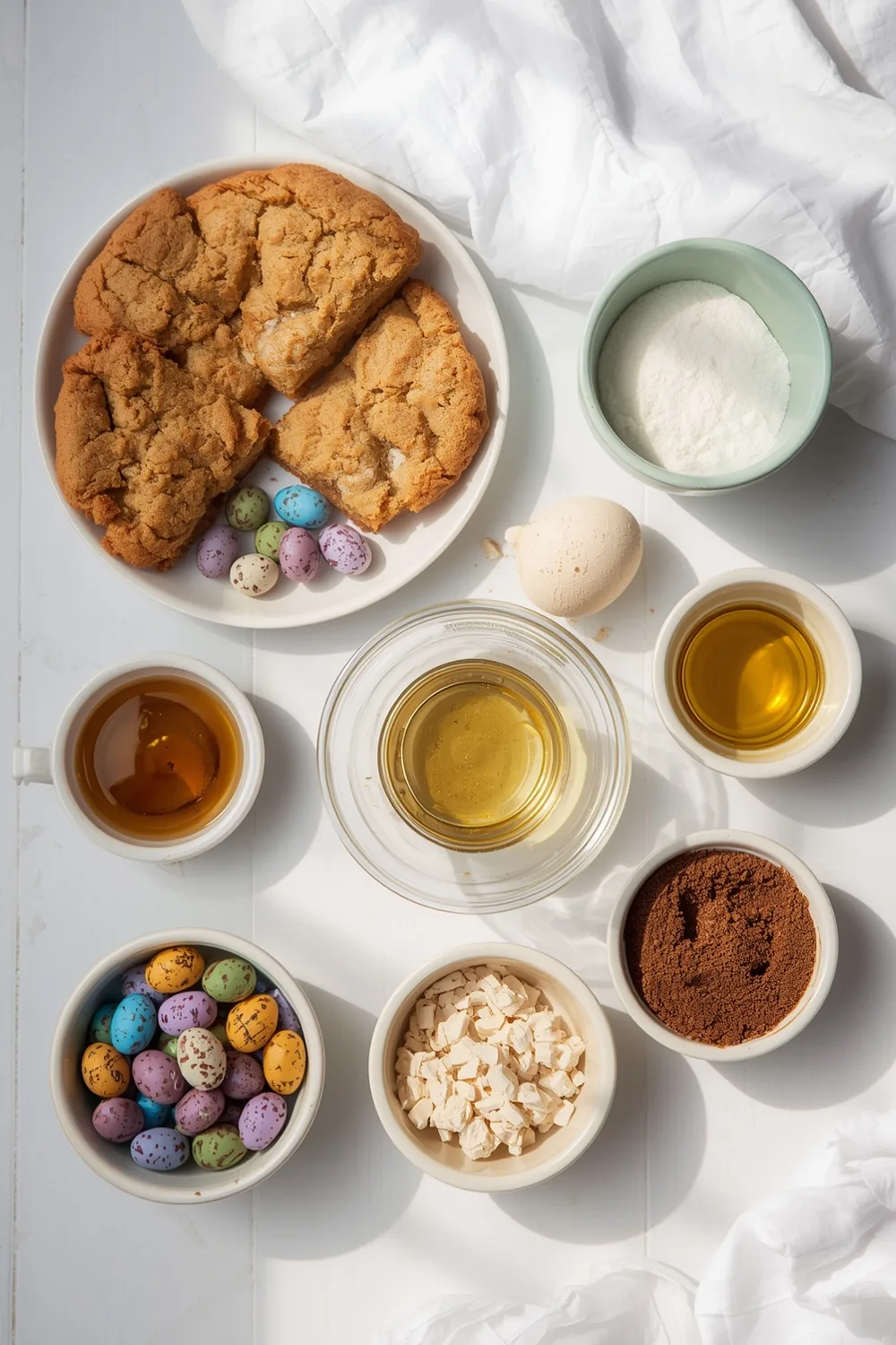 Easy Cadbury Mini Egg Cookie Bars for Easter Treats