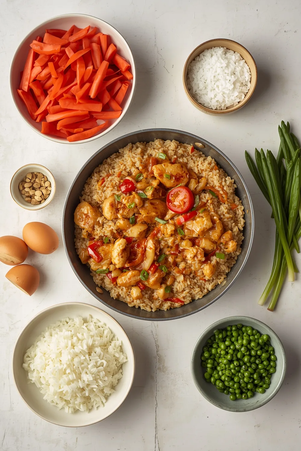 Easy One Pan Teriyaki Chicken Fried Rice Dinner Recipe