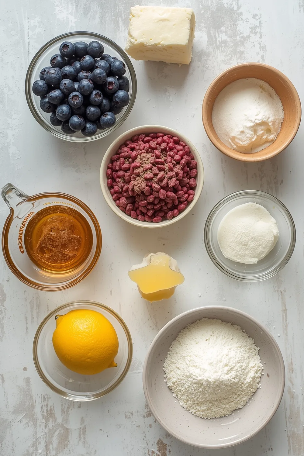 Easy Lemon Blueberry Cake with Moist and Fluffy Texture