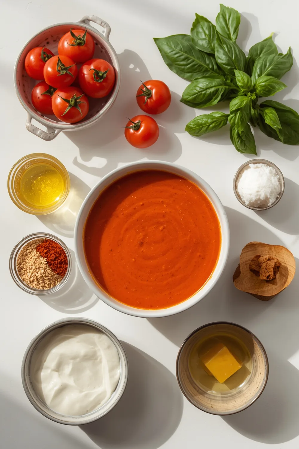 Easy Creamy Tomato Basil Soup Perfect for Cozy Nights