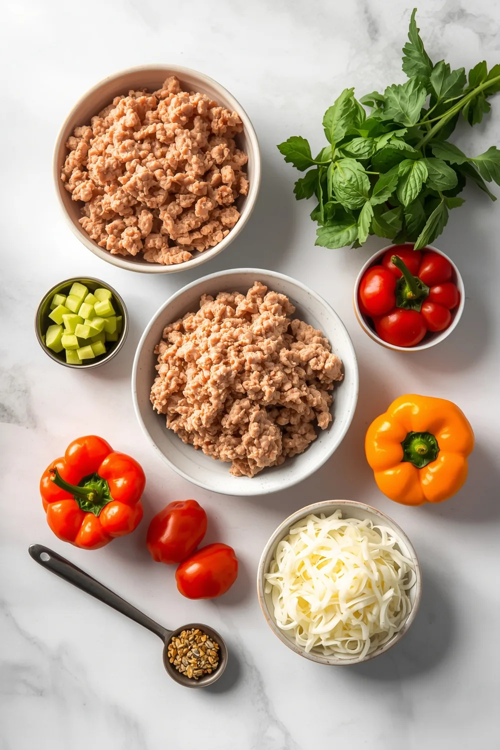 Easy Ground Turkey Stuffed Peppers for Healthy Dinners