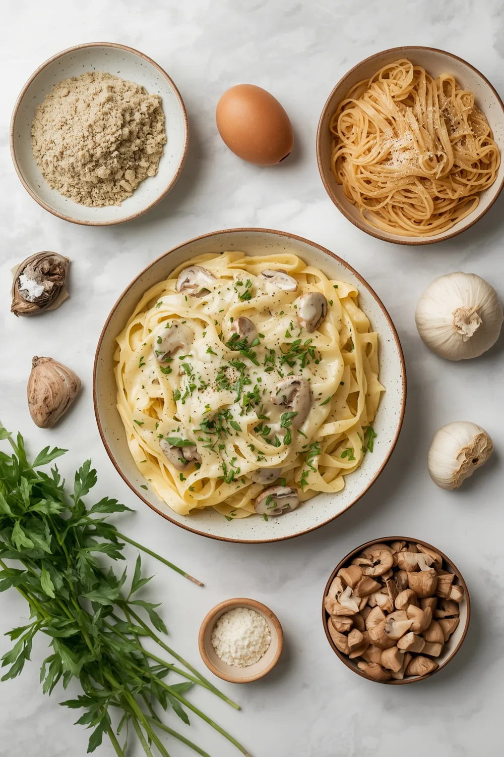 Comforting Easy Creamy Garlic Mushroom Pasta in 25 Minutes 1 Easy Creamy Garlic Mushroom Pasta Perfect for Dinner