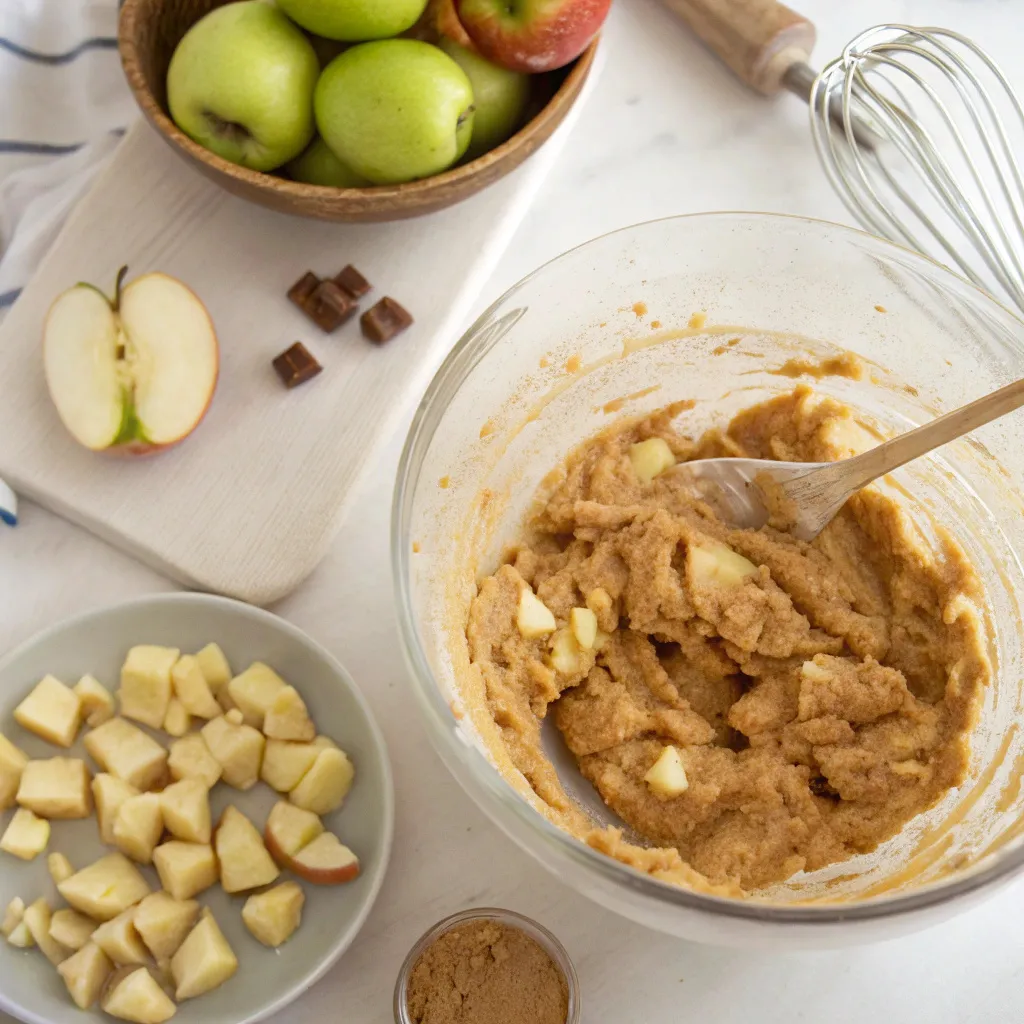 Caramel Apple Muffins