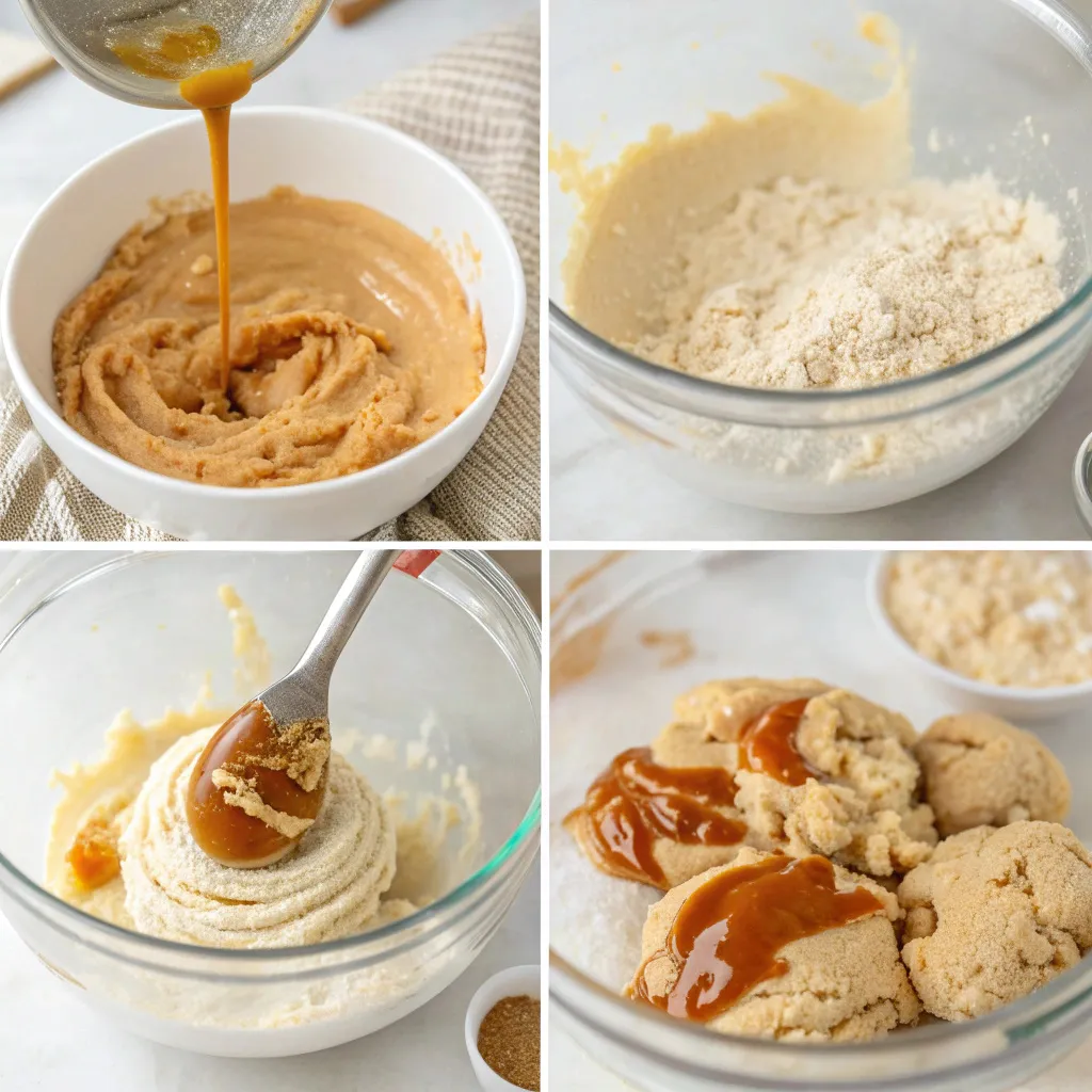 Caramel Cheesecake Cookies