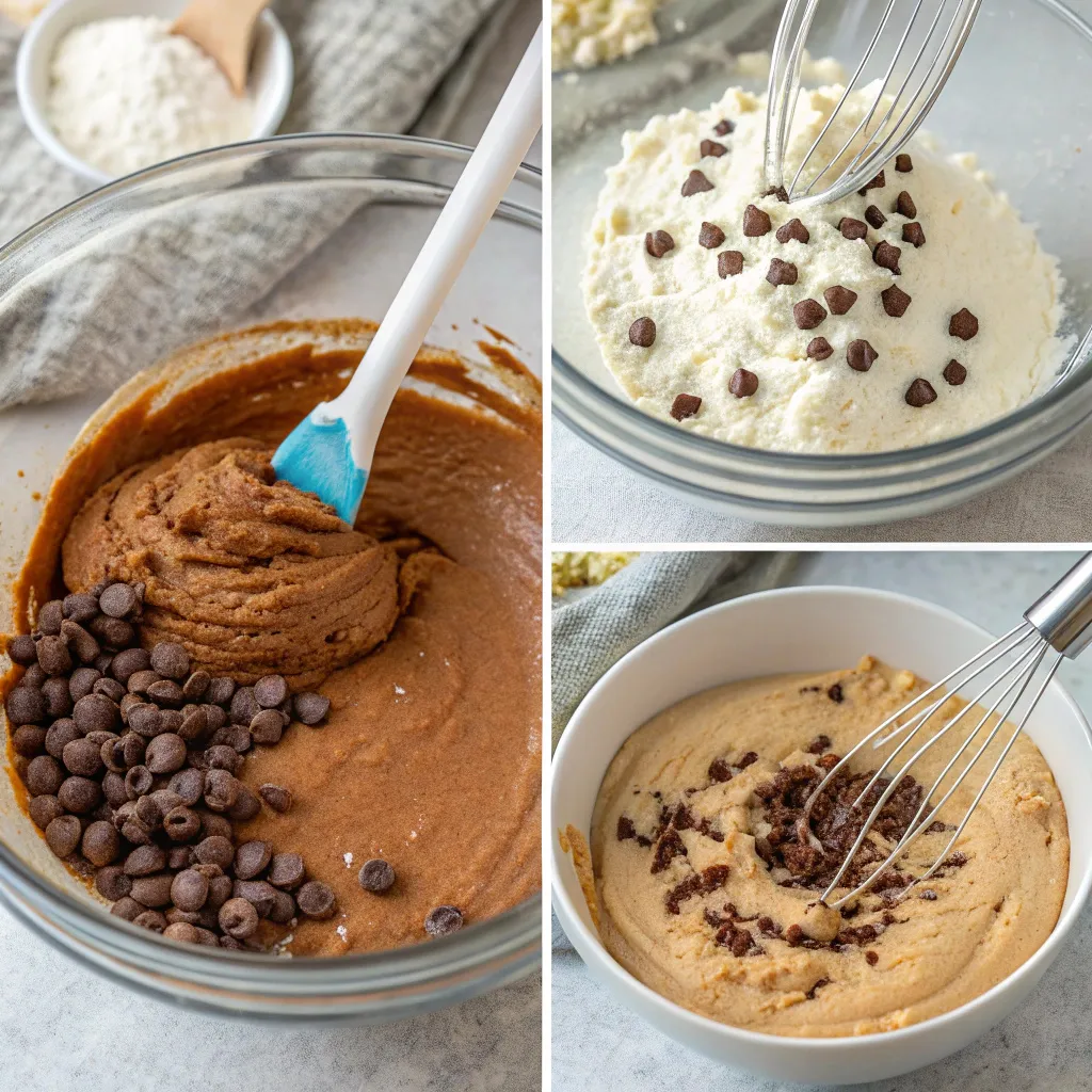 Chocolate Chip Cottage Cheese Protein Cake