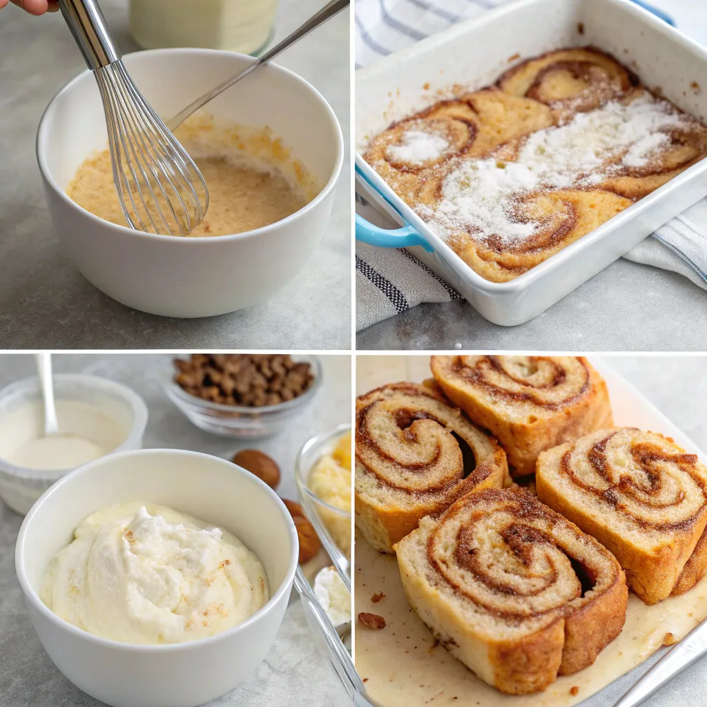 7 Irresistibly Cozy Cinnamon Roll French Toast (Brunch Bliss!) 8 Cinnamon Roll French Toast