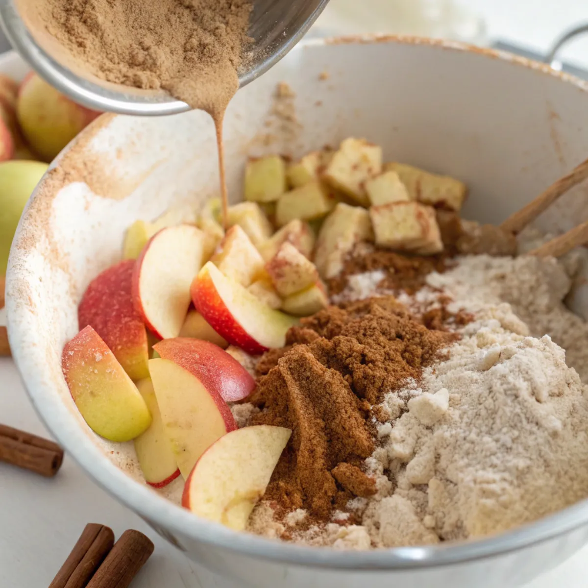 Cinnamon and Apple Breakfast Biscuit Morning Magic