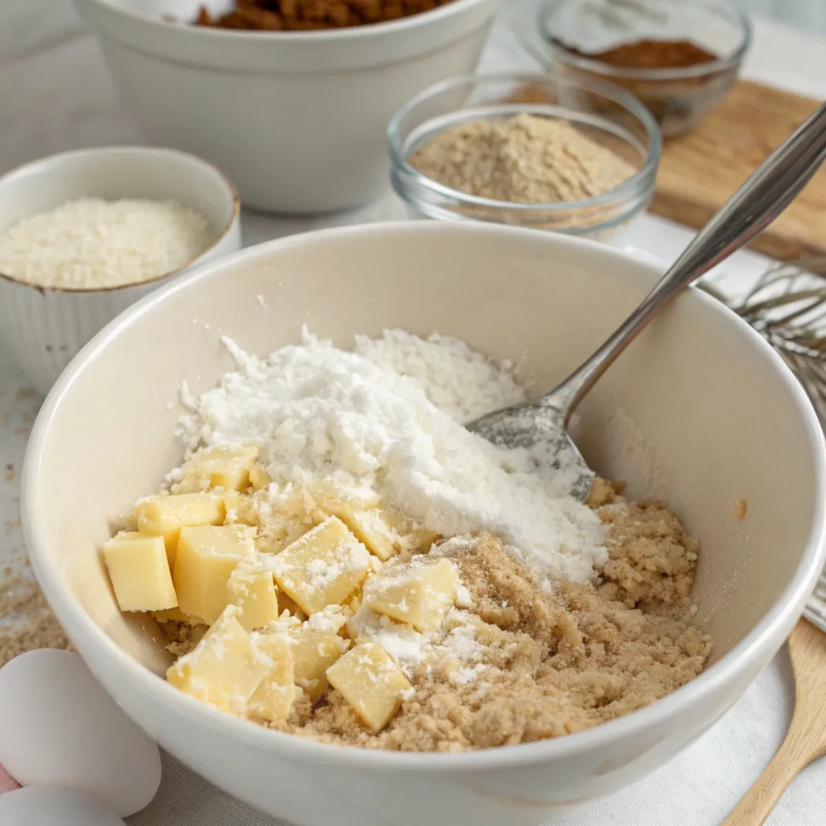 Classic Coconut Shortbread Squares