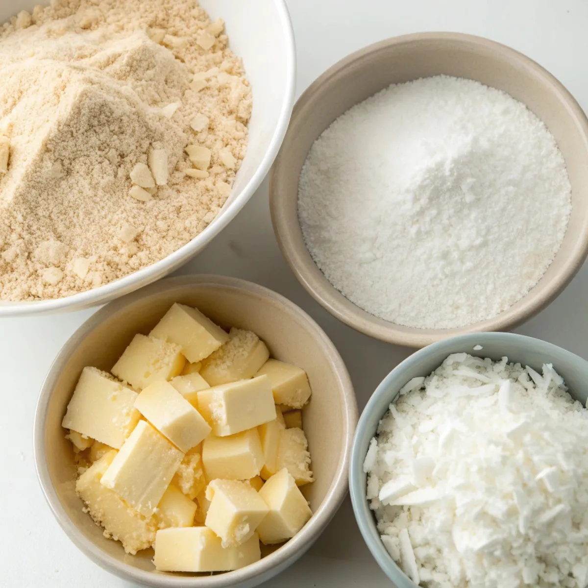 Classic Coconut Shortbread Squares