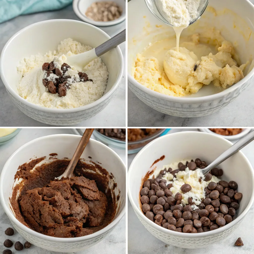 Fudgy Cottage Cheese Brownie Bites