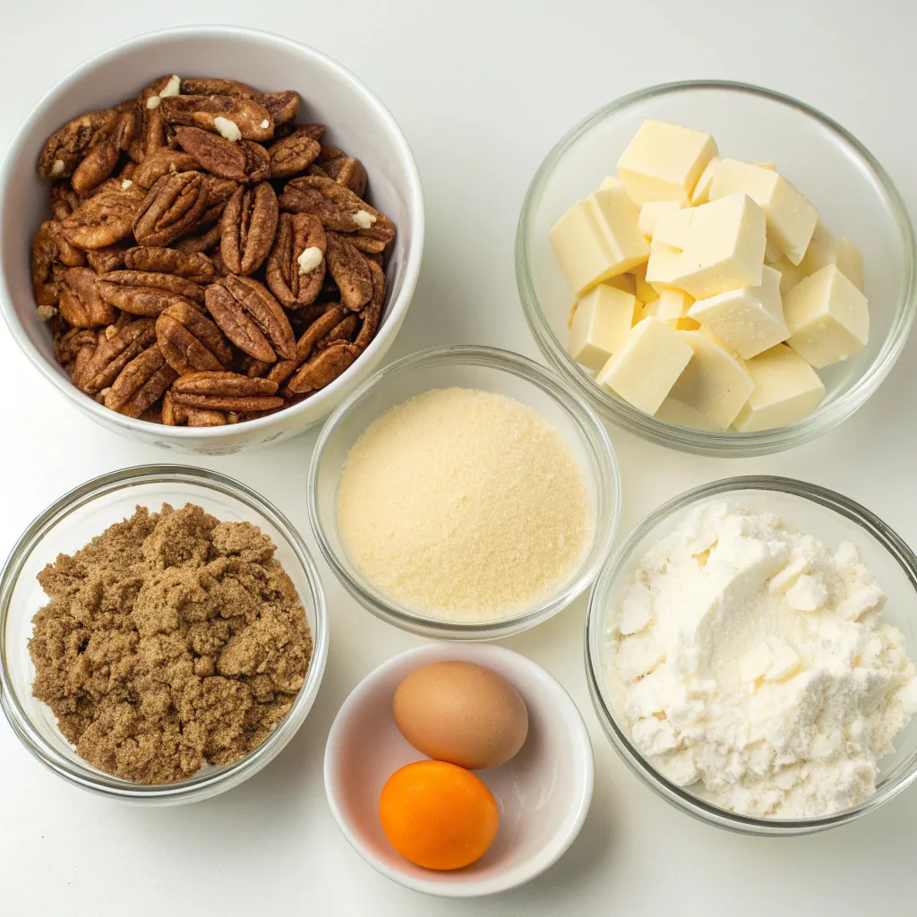 Crunch Buttery Pecan Cream Cheese Cookie Bars