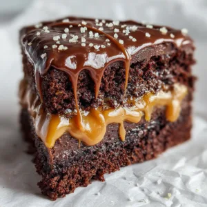 Decadent Caramel Chocolate Cake