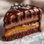 Decadent Caramel Chocolate Cake