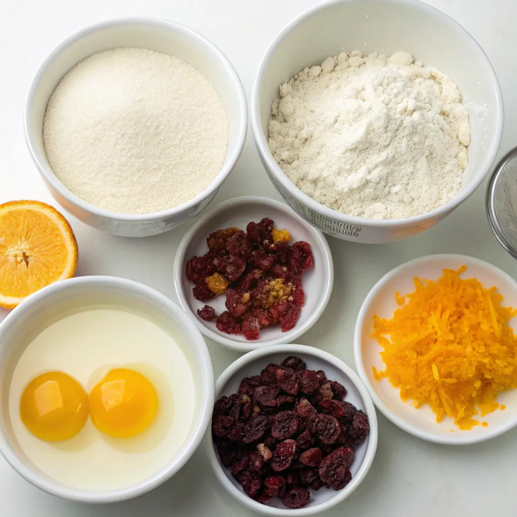 Cranberry Orange Scones