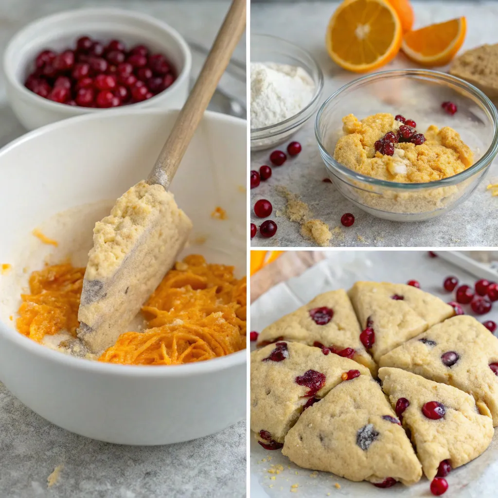 Cranberry Orange Scones