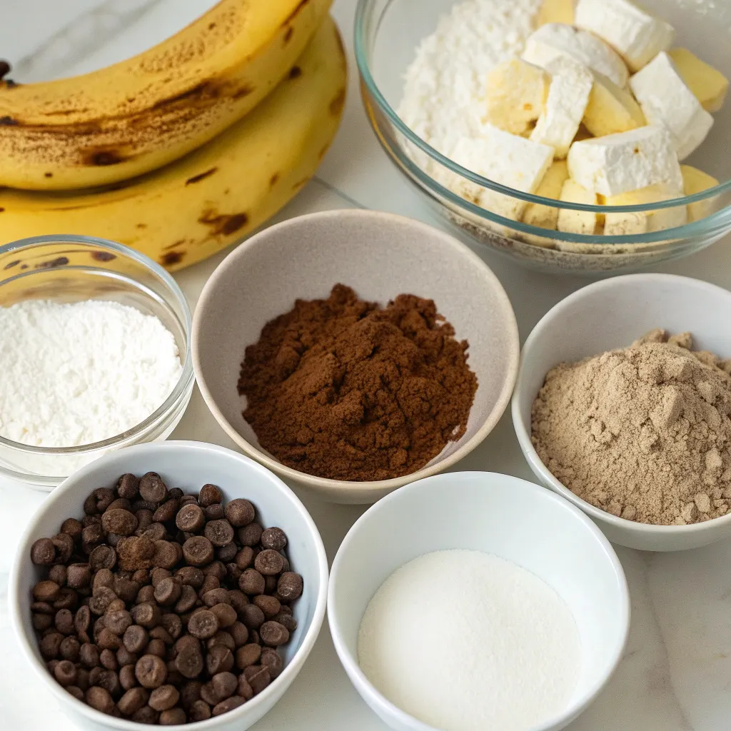 Double Chocolate Cottage Cheese Banana Bread