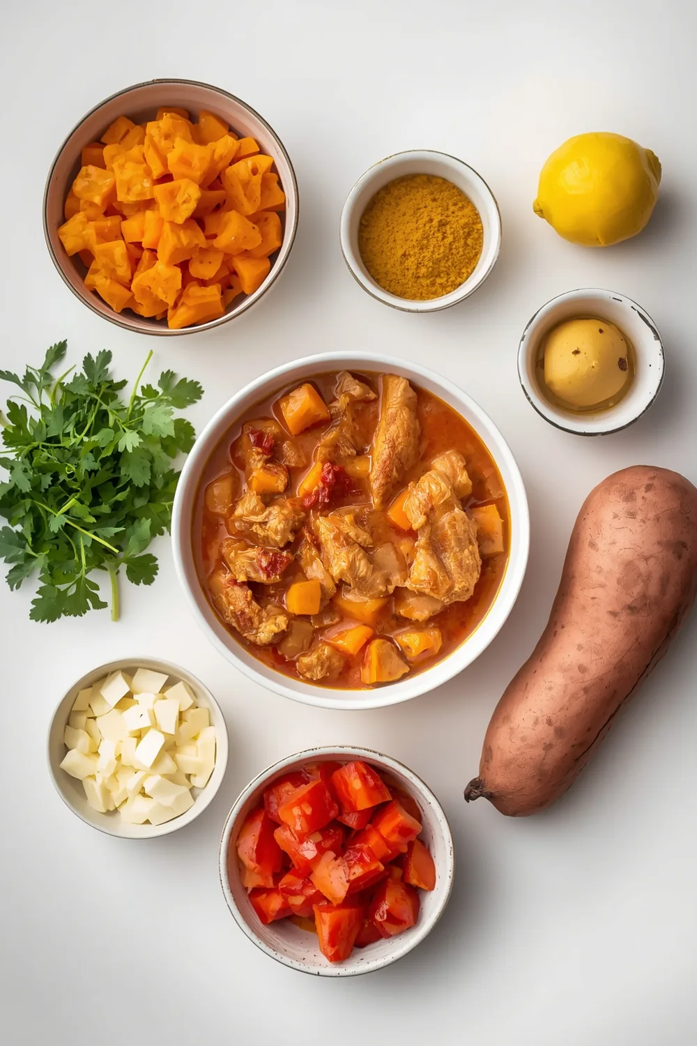 Easy Crockpot Healthy Chicken and Sweet Potato Stew