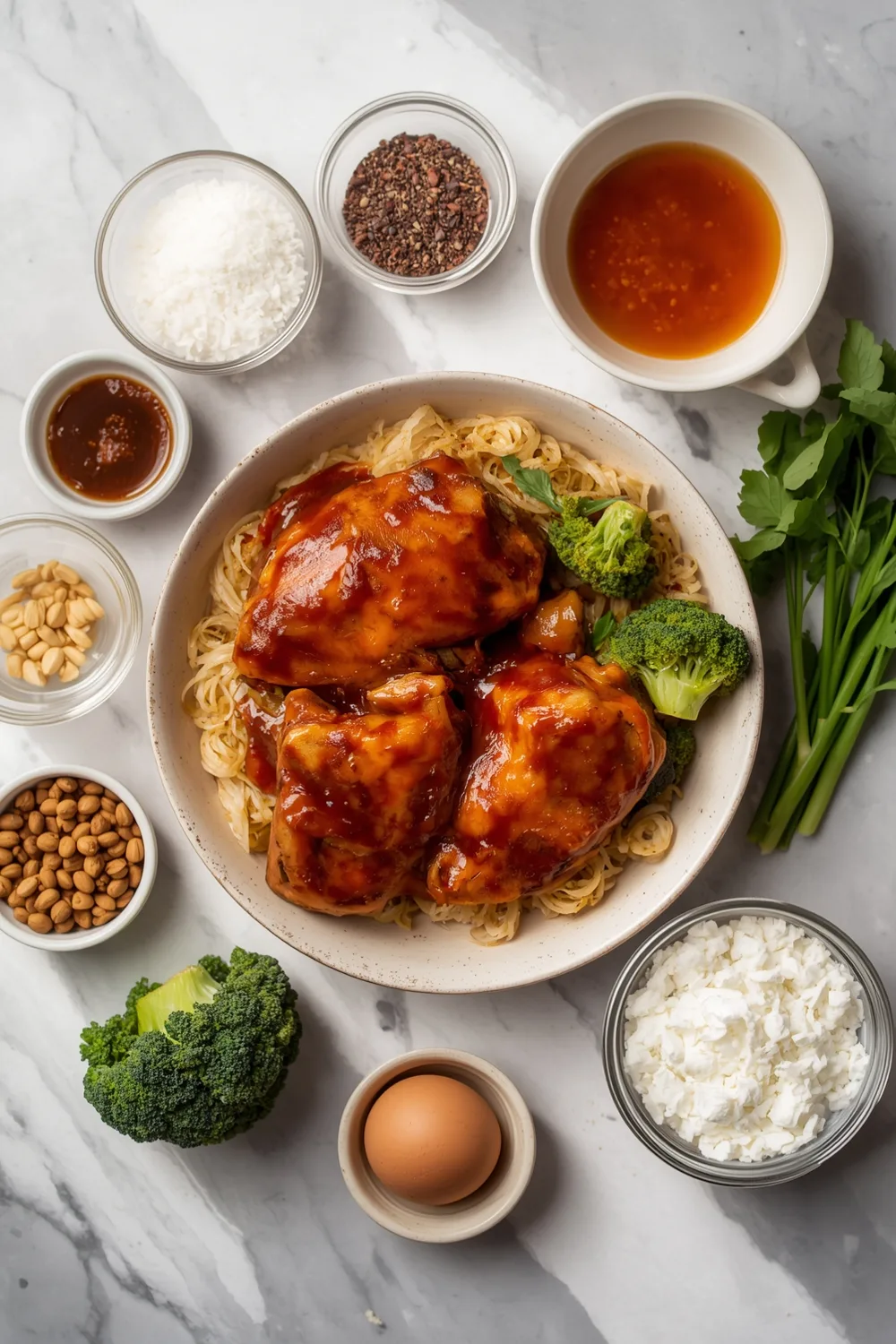 Easy Slow Cooker Teriyaki Chicken and Broccoli