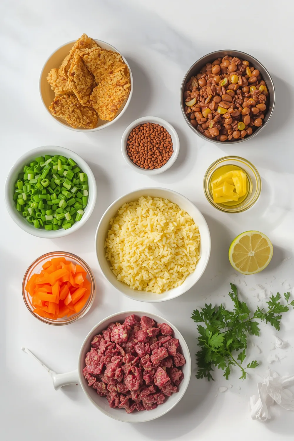 Easy One-Pan Cheesy Beef and Rice Casserole