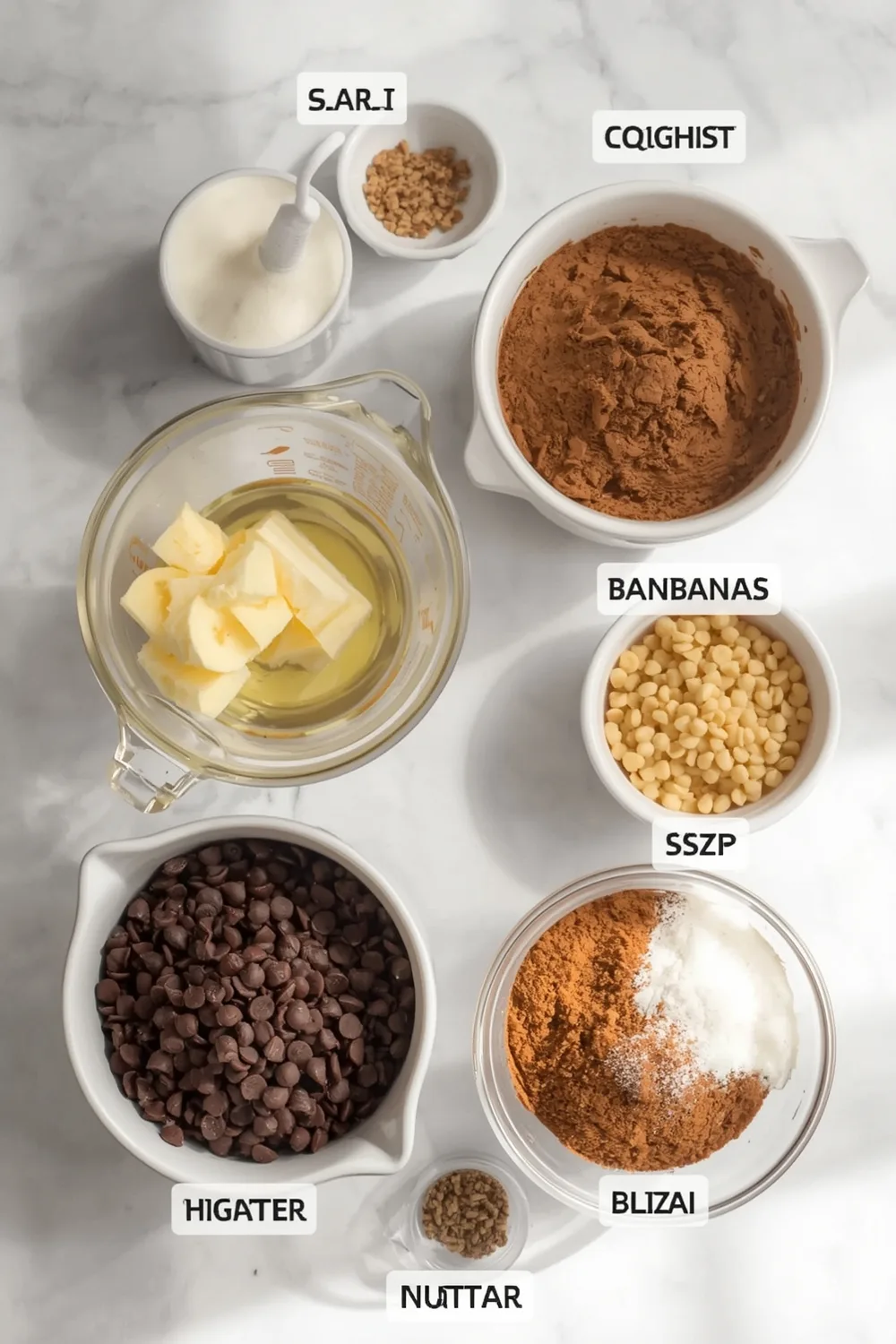 4 Ingredient Nutella Banana Bread with Chocolate Chips