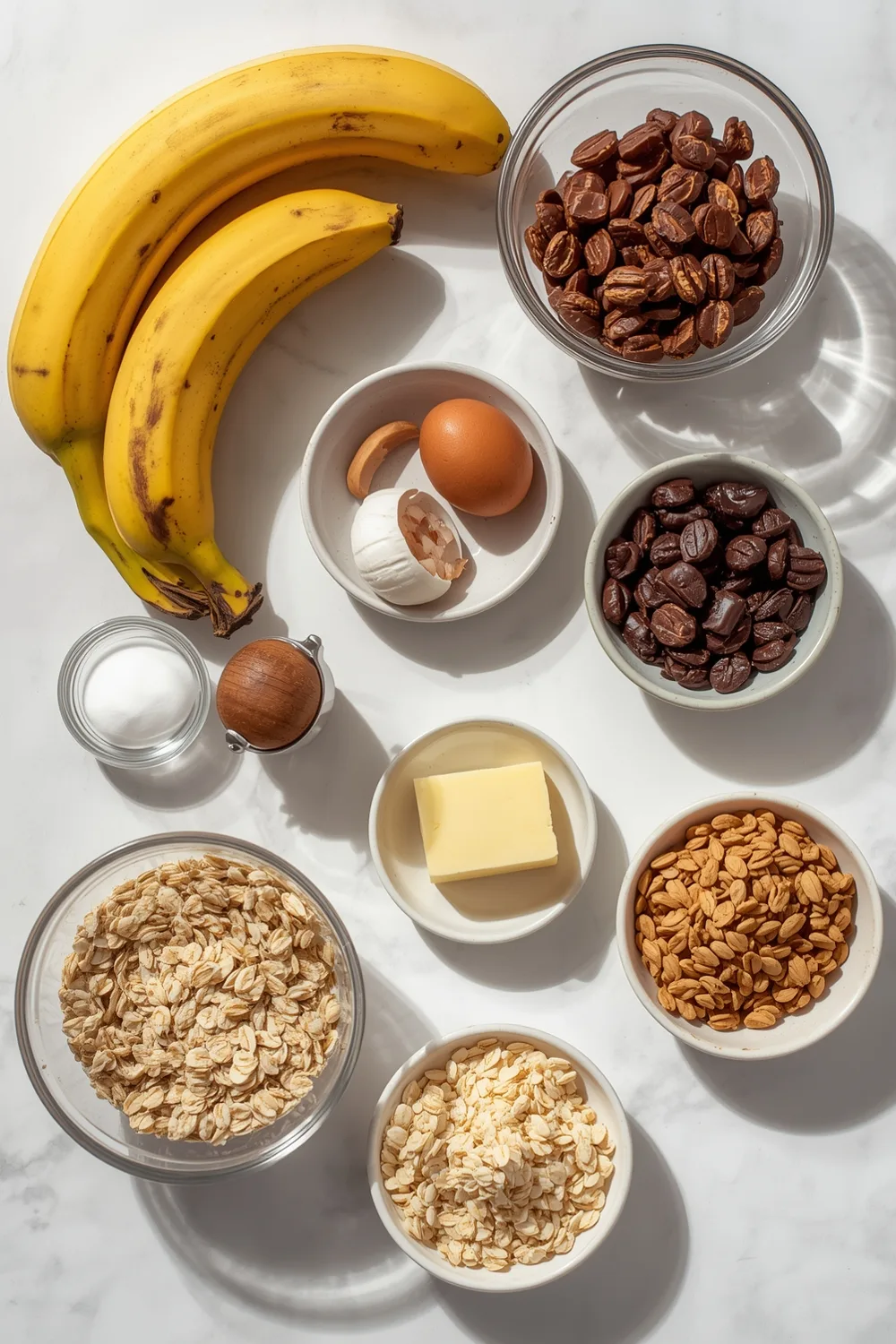 Ripe Banana Chocolate Oatmeal Breakfast Cookies