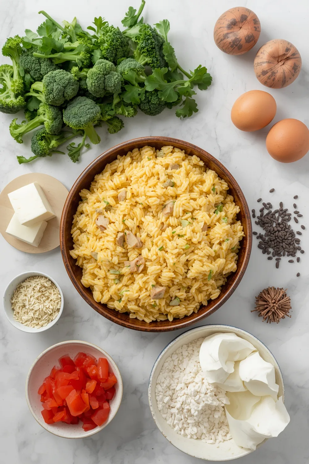 Easy Crockpot Cheesy Broccoli and Rice Casserole