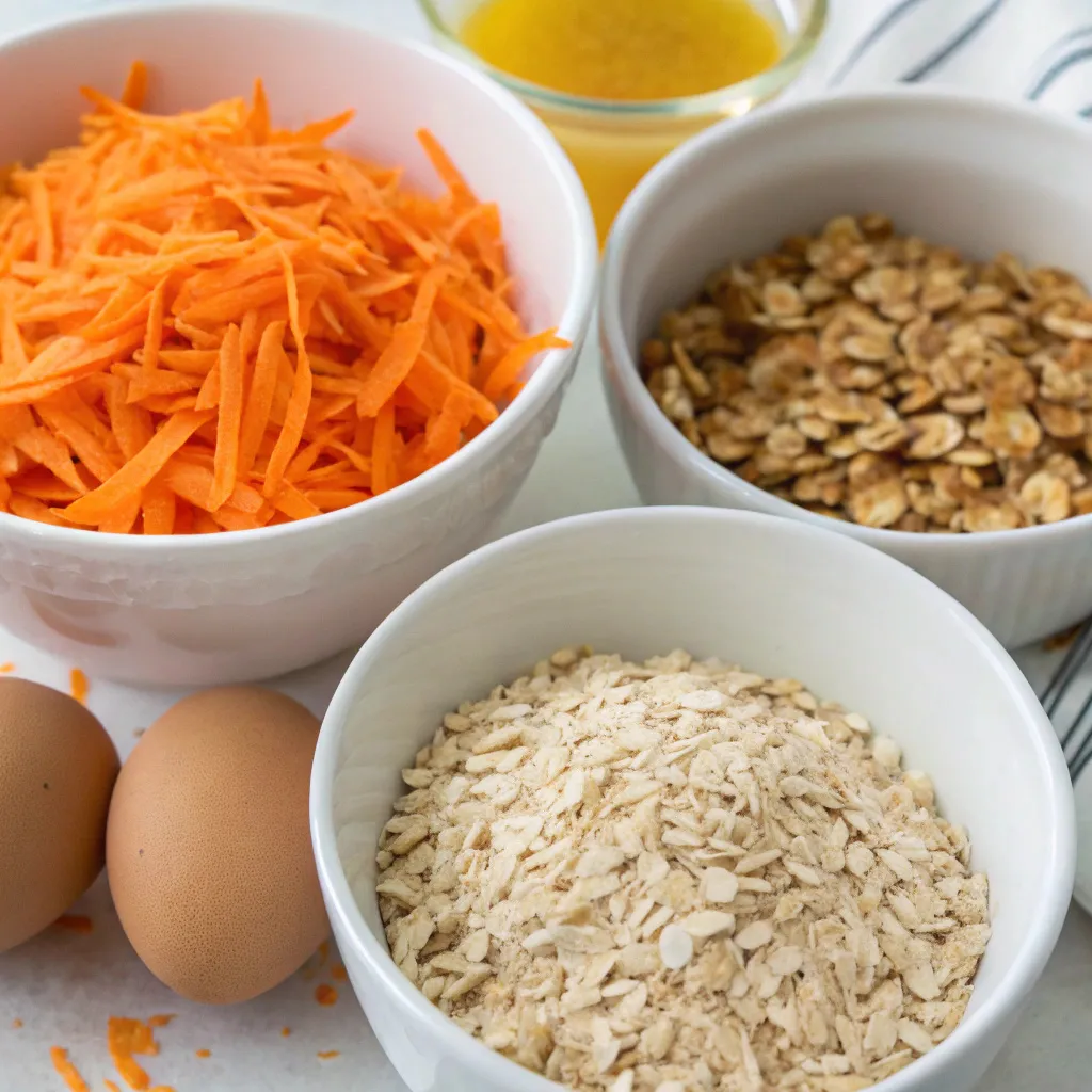 lourless Oatmeal Carrot Cake